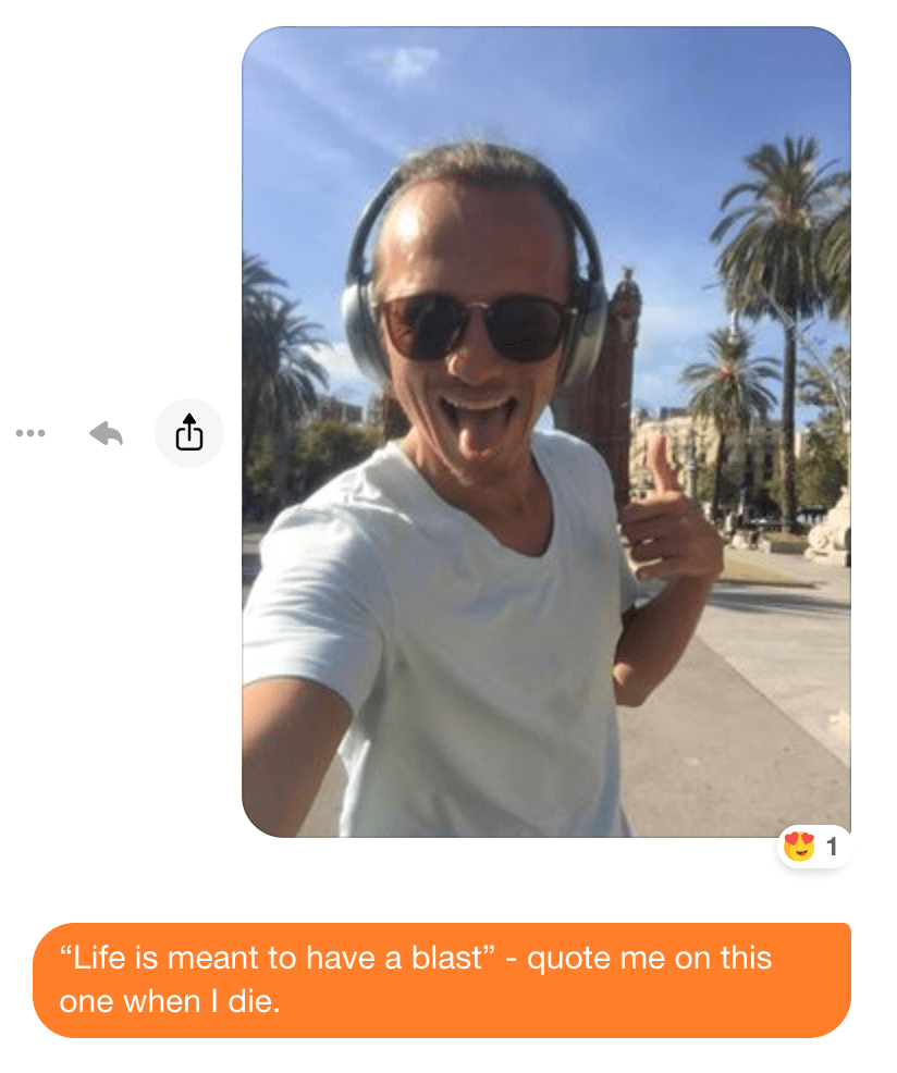 Life is meant to have a blast
