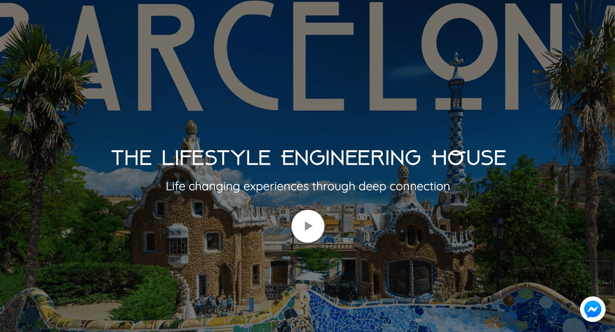 The Lifestyle Engineering House website, built in four hours